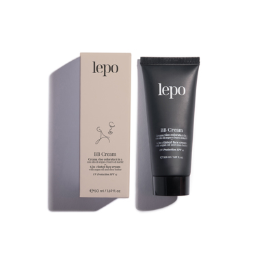  Lepo BB CREAM 6 IN 1 tinted face cream- UV Προστασία SPF15 με Έλαιο Argan και Βούτυρο Καριτέ - MEDIUM DARK 50ml      